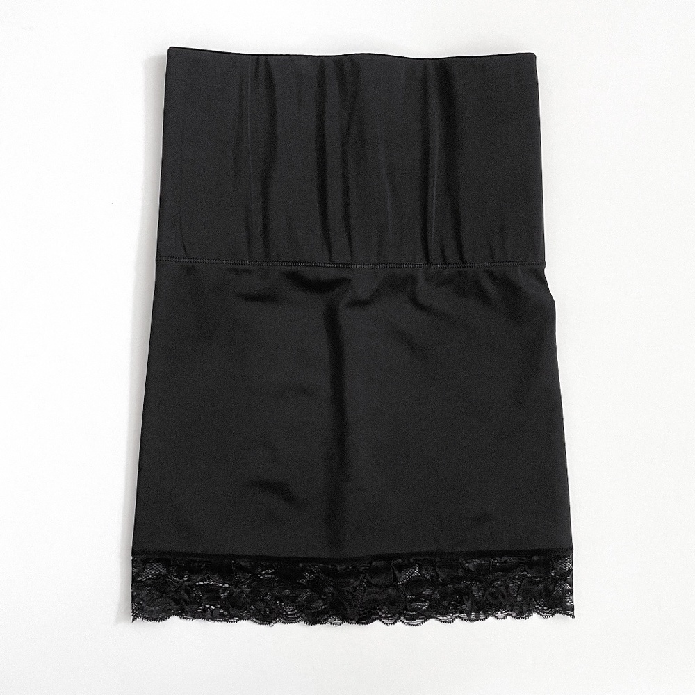 Nancy Ganz Body Slimmers Mini Half Slip Black Size S